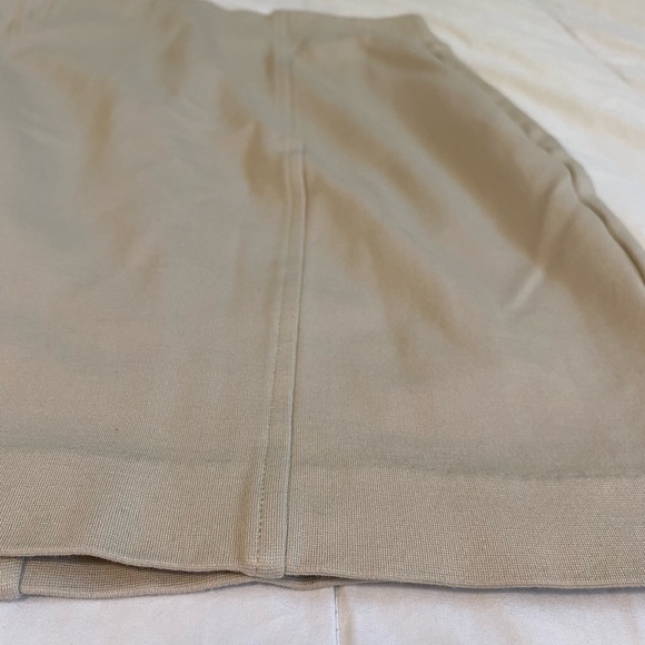 THALIAN Tan Tight Mid-Length Skirt - Picture 6 of 11
